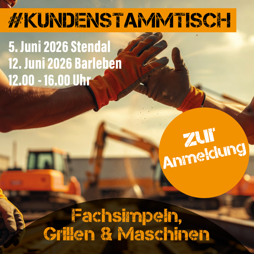 Einladung zum Kundenstammtisch Juni 2026